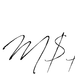 How to Draw M$$ signature style? Antro_Vectra is a latest design signature styles for name M$$. M$$ signature style 6 images and pictures png