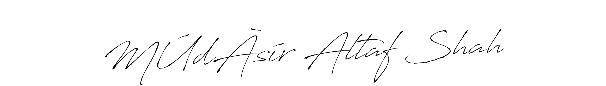 How to Draw MÚdÀsír Altaf Shah signature style? Antro_Vectra is a latest design signature styles for name MÚdÀsír Altaf Shah. MÚdÀsír Altaf Shah signature style 6 images and pictures png