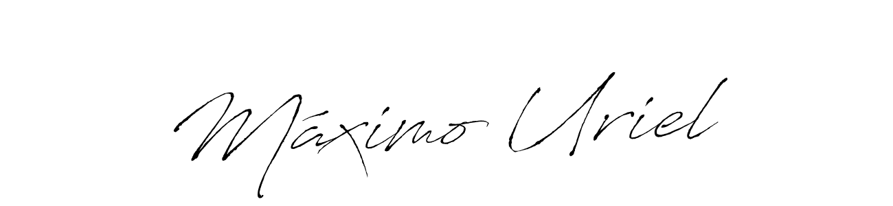 Make a short Máximo Uriel signature style. Manage your documents anywhere anytime using Antro_Vectra. Create and add eSignatures, submit forms, share and send files easily. Máximo Uriel signature style 6 images and pictures png