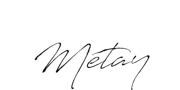 Similarly Antro_Vectra is the best handwritten signature design. Signature creator online .You can use it as an online autograph creator for name Métay. Métay signature style 6 images and pictures png