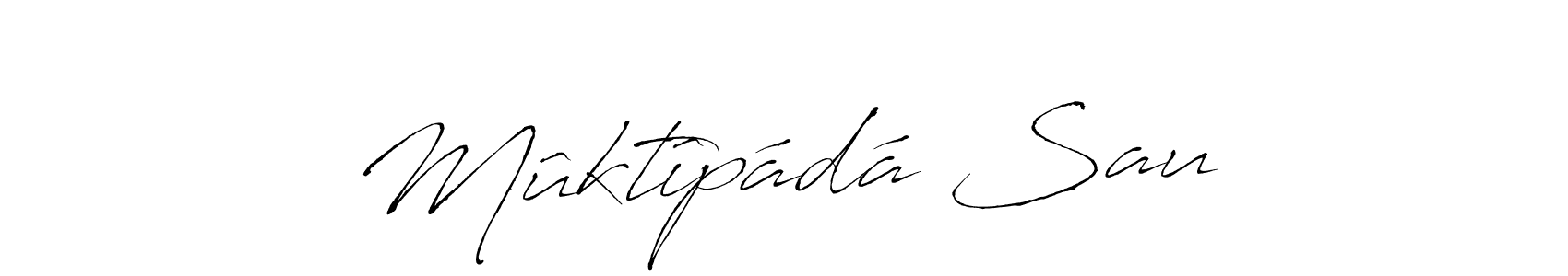 Here are the top 10 professional signature styles for the name Mûktîpádá Sau. These are the best autograph styles you can use for your name. Mûktîpádá Sau signature style 6 images and pictures png