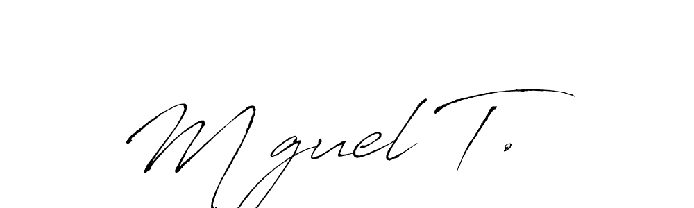 Check out images of Autograph of Mİguel T. name. Actor Mİguel T. Signature Style. Antro_Vectra is a professional sign style online. Mİguel T. signature style 6 images and pictures png