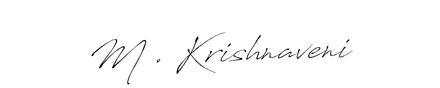 It looks lik you need a new signature style for name M . Krishnaveni. Design unique handwritten (Antro_Vectra) signature with our free signature maker in just a few clicks. M . Krishnaveni signature style 6 images and pictures png