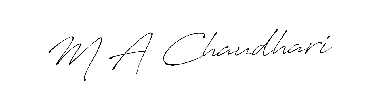 Here are the top 10 professional signature styles for the name M A Chaudhari. These are the best autograph styles you can use for your name. M A Chaudhari signature style 6 images and pictures png