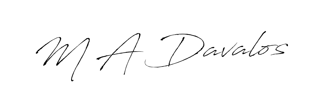 You can use this online signature creator to create a handwritten signature for the name M A Davalos. This is the best online autograph maker. M A Davalos signature style 6 images and pictures png