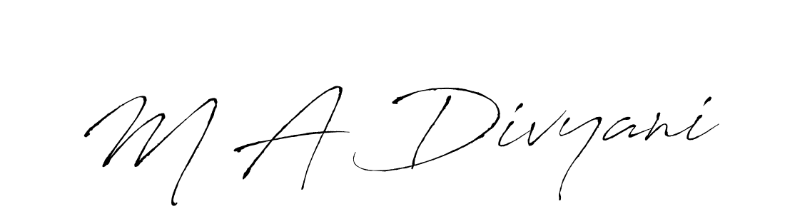 See photos of M A Divyani official signature by Spectra . Check more albums & portfolios. Read reviews & check more about Antro_Vectra font. M A Divyani signature style 6 images and pictures png