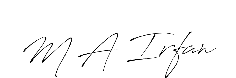 How to Draw M A Irfan signature style? Antro_Vectra is a latest design signature styles for name M A Irfan. M A Irfan signature style 6 images and pictures png