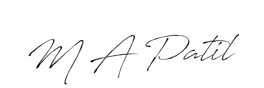 How to Draw M A Patil signature style? Antro_Vectra is a latest design signature styles for name M A Patil. M A Patil signature style 6 images and pictures png