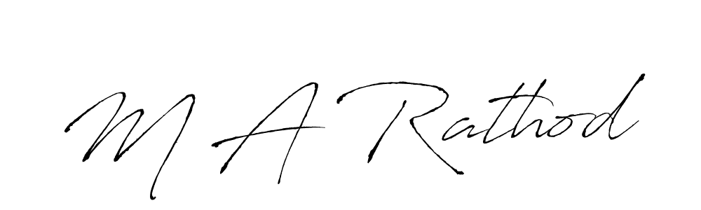 Similarly Antro_Vectra is the best handwritten signature design. Signature creator online .You can use it as an online autograph creator for name M A Rathod. M A Rathod signature style 6 images and pictures png