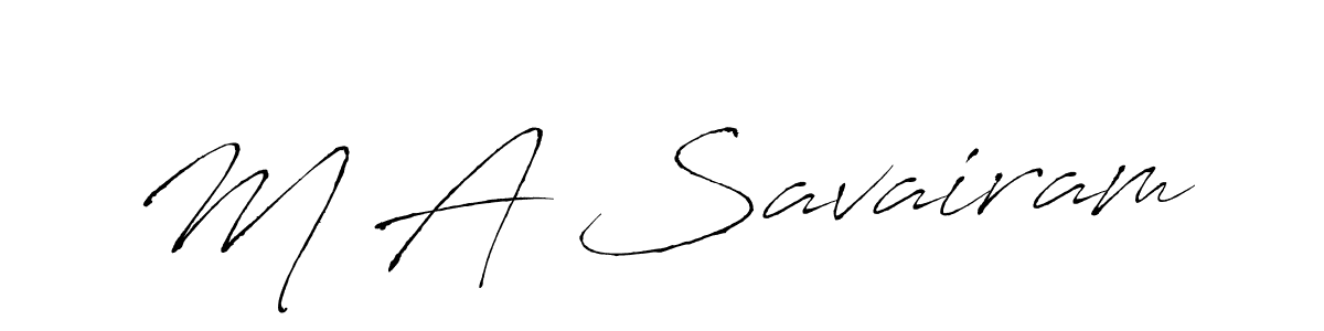 How to Draw M A Savairam signature style? Antro_Vectra is a latest design signature styles for name M A Savairam. M A Savairam signature style 6 images and pictures png