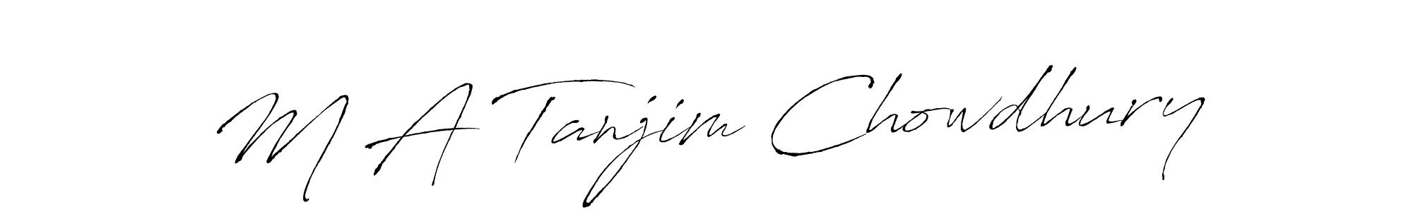 Once you've used our free online signature maker to create your best signature Antro_Vectra style, it's time to enjoy all of the benefits that M A Tanjim Chowdhury name signing documents. M A Tanjim Chowdhury signature style 6 images and pictures png