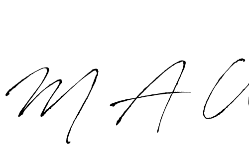 Design your own signature with our free online signature maker. With this signature software, you can create a handwritten (Antro_Vectra) signature for name M A W. M A W signature style 6 images and pictures png