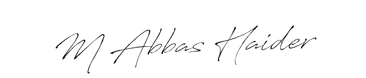 Best and Professional Signature Style for M Abbas Haider. Antro_Vectra Best Signature Style Collection. M Abbas Haider signature style 6 images and pictures png
