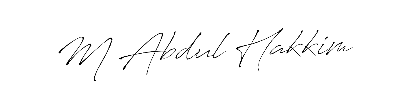 Make a beautiful signature design for name M Abdul Hakkim. Use this online signature maker to create a handwritten signature for free. M Abdul Hakkim signature style 6 images and pictures png