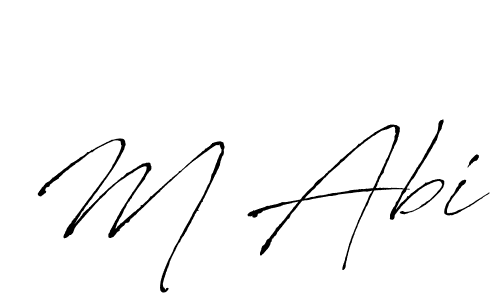 Also You can easily find your signature by using the search form. We will create M Abi name handwritten signature images for you free of cost using Antro_Vectra sign style. M Abi signature style 6 images and pictures png