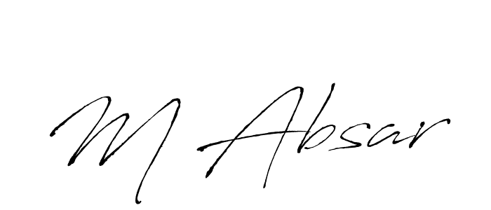 See photos of M Absar official signature by Spectra . Check more albums & portfolios. Read reviews & check more about Antro_Vectra font. M Absar signature style 6 images and pictures png