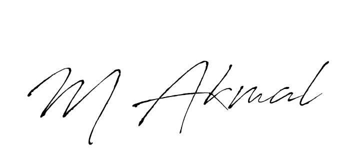 You should practise on your own different ways (Antro_Vectra) to write your name (M Akmal) in signature. don't let someone else do it for you. M Akmal signature style 6 images and pictures png