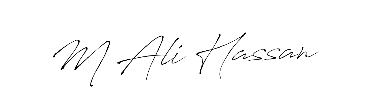 Similarly Antro_Vectra is the best handwritten signature design. Signature creator online .You can use it as an online autograph creator for name M Ali Hassan. M Ali Hassan signature style 6 images and pictures png