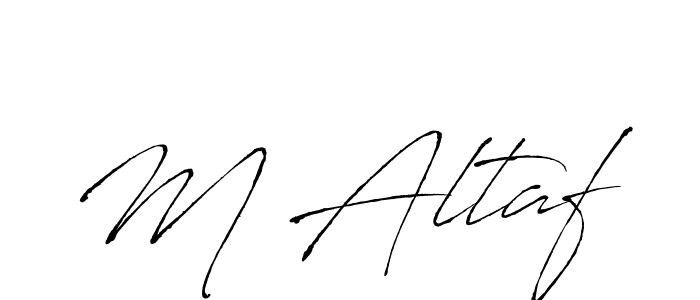 Once you've used our free online signature maker to create your best signature Antro_Vectra style, it's time to enjoy all of the benefits that M Altaf name signing documents. M Altaf signature style 6 images and pictures png