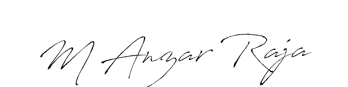 Also You can easily find your signature by using the search form. We will create M Anzar Raja name handwritten signature images for you free of cost using Antro_Vectra sign style. M Anzar Raja signature style 6 images and pictures png