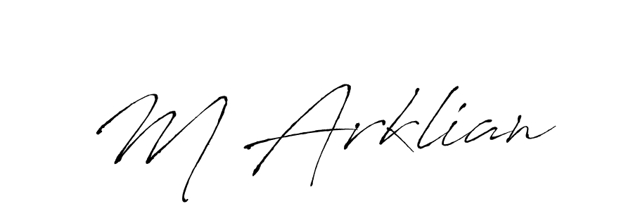 Also You can easily find your signature by using the search form. We will create M Arklian name handwritten signature images for you free of cost using Antro_Vectra sign style. M Arklian signature style 6 images and pictures png