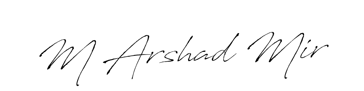 Similarly Antro_Vectra is the best handwritten signature design. Signature creator online .You can use it as an online autograph creator for name M Arshad Mir. M Arshad Mir signature style 6 images and pictures png