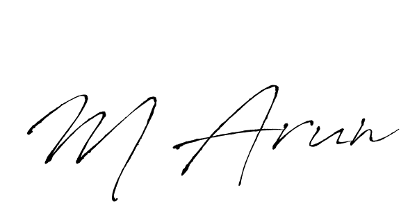 Here are the top 10 professional signature styles for the name M Arun. These are the best autograph styles you can use for your name. M Arun signature style 6 images and pictures png