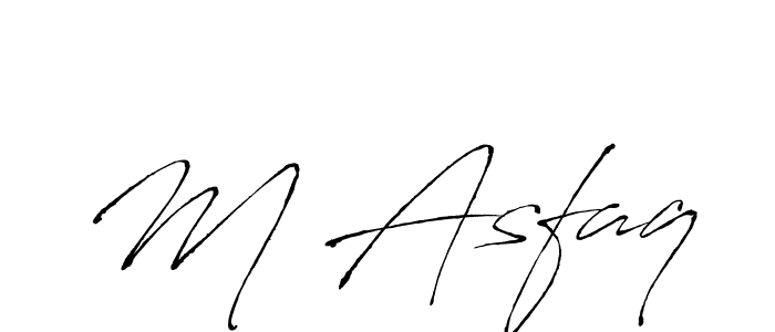 if you are searching for the best signature style for your name M Asfaq. so please give up your signature search. here we have designed multiple signature styles  using Antro_Vectra. M Asfaq signature style 6 images and pictures png