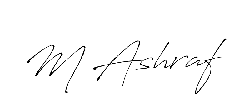 Make a beautiful signature design for name M Ashraf. Use this online signature maker to create a handwritten signature for free. M Ashraf signature style 6 images and pictures png