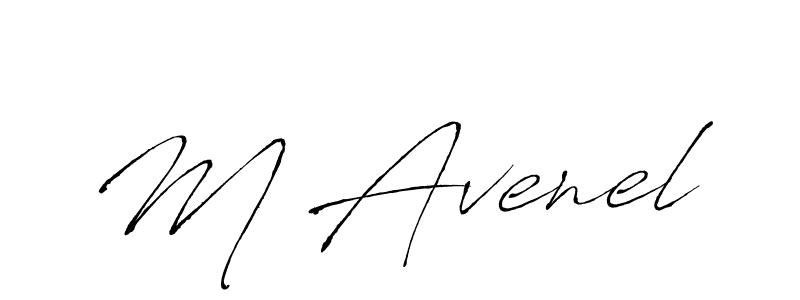 Also we have M Avenel name is the best signature style. Create professional handwritten signature collection using Antro_Vectra autograph style. M Avenel signature style 6 images and pictures png