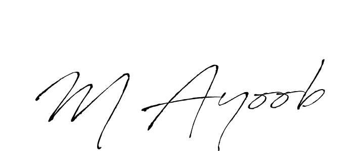 How to Draw M Ayoob signature style? Antro_Vectra is a latest design signature styles for name M Ayoob. M Ayoob signature style 6 images and pictures png