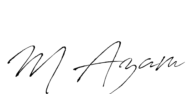 Once you've used our free online signature maker to create your best signature Antro_Vectra style, it's time to enjoy all of the benefits that M Azam name signing documents. M Azam signature style 6 images and pictures png