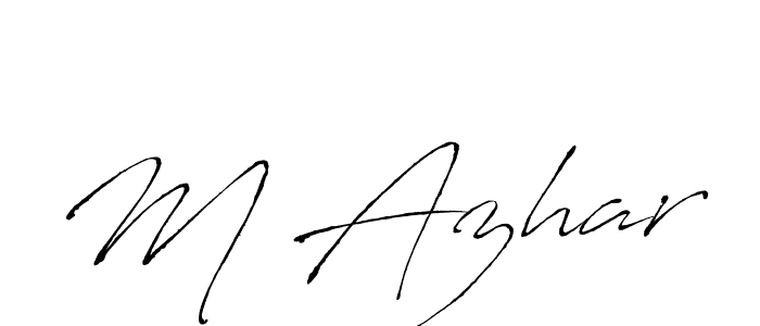 This is the best signature style for the M Azhar name. Also you like these signature font (Antro_Vectra). Mix name signature. M Azhar signature style 6 images and pictures png