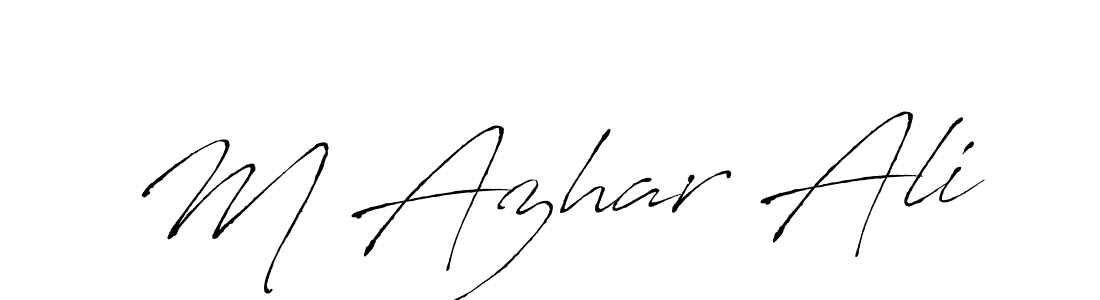 The best way (Antro_Vectra) to make a short signature is to pick only two or three words in your name. The name M Azhar Ali include a total of six letters. For converting this name. M Azhar Ali signature style 6 images and pictures png