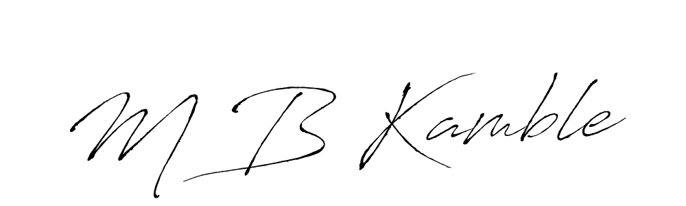 Once you've used our free online signature maker to create your best signature Antro_Vectra style, it's time to enjoy all of the benefits that M B Kamble name signing documents. M B Kamble signature style 6 images and pictures png