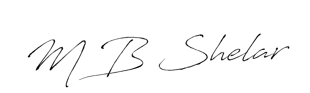 Also You can easily find your signature by using the search form. We will create M B Shelar name handwritten signature images for you free of cost using Antro_Vectra sign style. M B Shelar signature style 6 images and pictures png