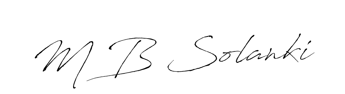 You should practise on your own different ways (Antro_Vectra) to write your name (M B Solanki) in signature. don't let someone else do it for you. M B Solanki signature style 6 images and pictures png