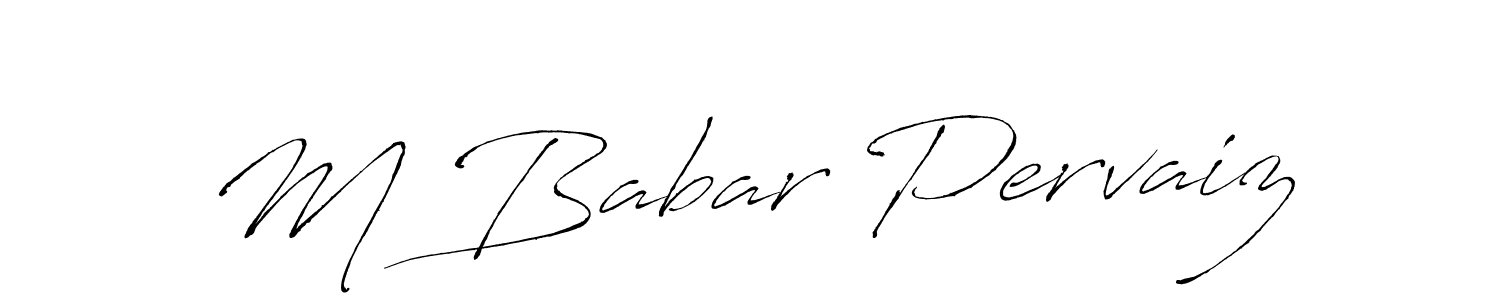 You can use this online signature creator to create a handwritten signature for the name M Babar Pervaiz. This is the best online autograph maker. M Babar Pervaiz signature style 6 images and pictures png