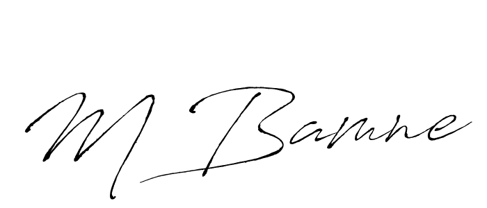 Here are the top 10 professional signature styles for the name M Bamne. These are the best autograph styles you can use for your name. M Bamne signature style 6 images and pictures png