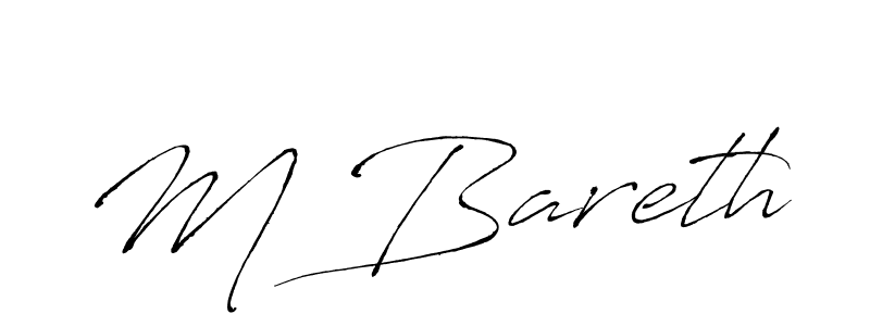 Also we have M Bareth name is the best signature style. Create professional handwritten signature collection using Antro_Vectra autograph style. M Bareth signature style 6 images and pictures png