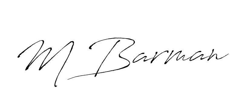 Similarly Antro_Vectra is the best handwritten signature design. Signature creator online .You can use it as an online autograph creator for name M Barman. M Barman signature style 6 images and pictures png