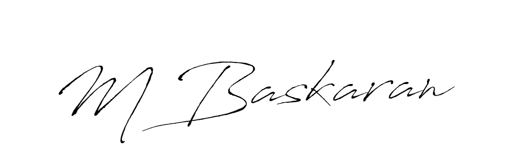 It looks lik you need a new signature style for name M Baskaran. Design unique handwritten (Antro_Vectra) signature with our free signature maker in just a few clicks. M Baskaran signature style 6 images and pictures png