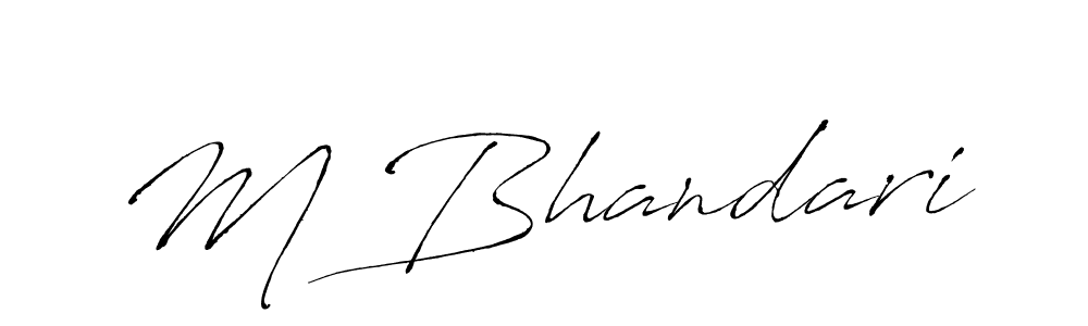 How to Draw M Bhandari signature style? Antro_Vectra is a latest design signature styles for name M Bhandari. M Bhandari signature style 6 images and pictures png