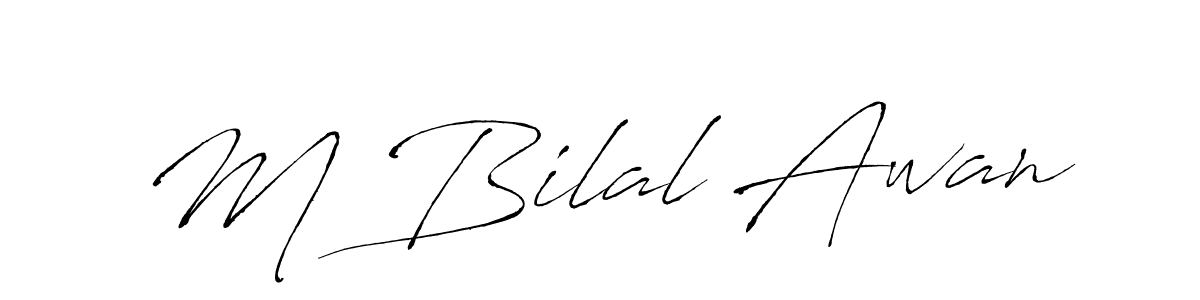 if you are searching for the best signature style for your name M Bilal Awan. so please give up your signature search. here we have designed multiple signature styles  using Antro_Vectra. M Bilal Awan signature style 6 images and pictures png