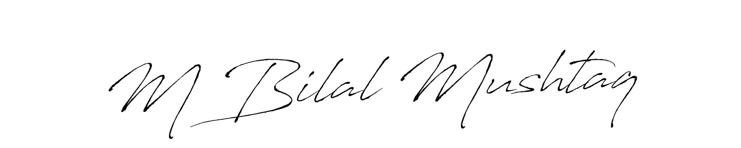 Also You can easily find your signature by using the search form. We will create M Bilal Mushtaq name handwritten signature images for you free of cost using Antro_Vectra sign style. M Bilal Mushtaq signature style 6 images and pictures png