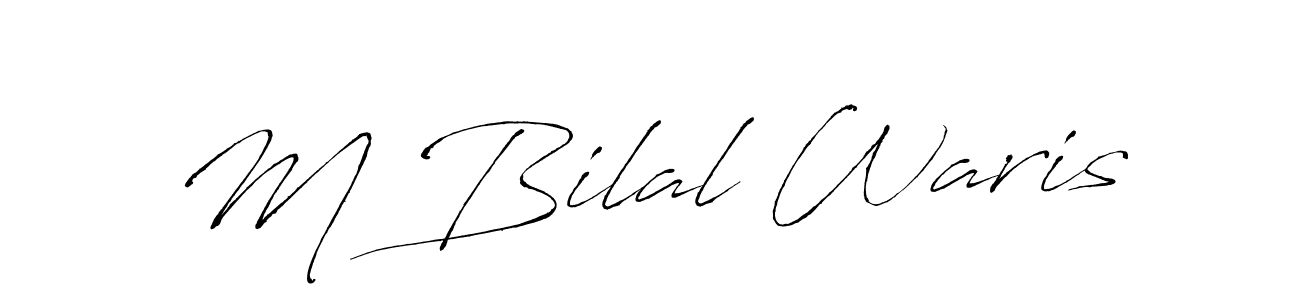 Similarly Antro_Vectra is the best handwritten signature design. Signature creator online .You can use it as an online autograph creator for name M Bilal Waris. M Bilal Waris signature style 6 images and pictures png