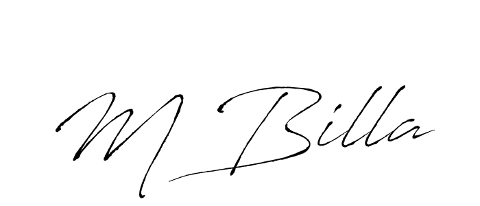 This is the best signature style for the M Billa name. Also you like these signature font (Antro_Vectra). Mix name signature. M Billa signature style 6 images and pictures png