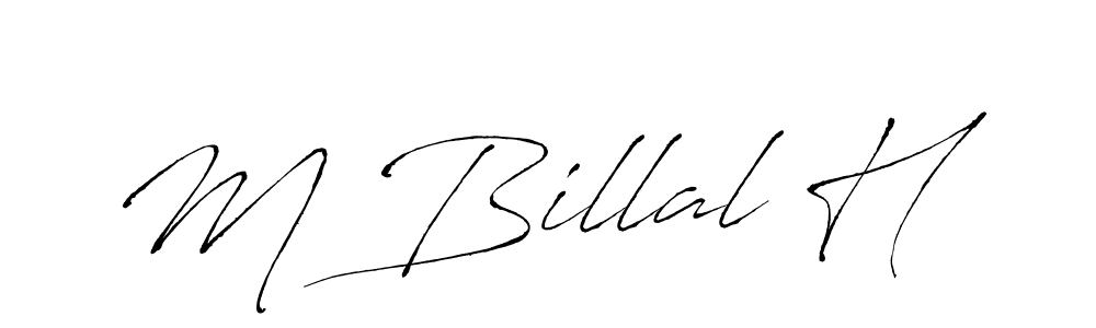 Also You can easily find your signature by using the search form. We will create M Billal H name handwritten signature images for you free of cost using Antro_Vectra sign style. M Billal H signature style 6 images and pictures png