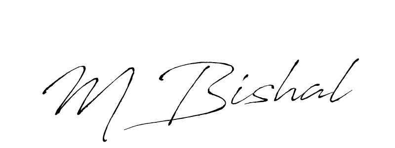 Make a beautiful signature design for name M Bishal. Use this online signature maker to create a handwritten signature for free. M Bishal signature style 6 images and pictures png