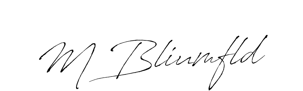 Antro_Vectra is a professional signature style that is perfect for those who want to add a touch of class to their signature. It is also a great choice for those who want to make their signature more unique. Get M Bliumfld name to fancy signature for free. M Bliumfld signature style 6 images and pictures png